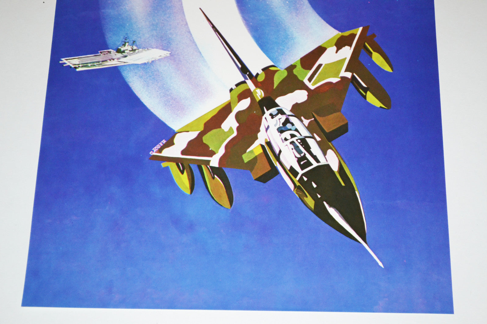 1991 Original Cuba Political Poster.Cold War Graphic.No to Imperialist Bases