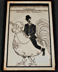 1990 Original Cuban Movie Poster.Plakat.Affiche.affisch"Chaplin on Rooster"art