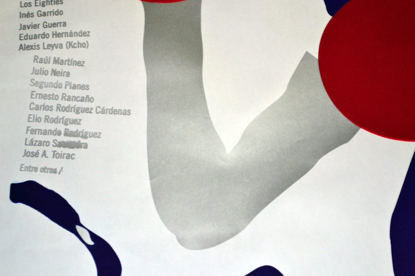 Original SILKSCREEN Cuban Poster"The Heretic Metaphors"Fabian Signed Art.Rare