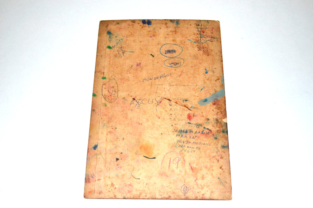 1968 Original Cuban Movie Painting MOCKUP.Isla de Pinos.Unique Art Piece!Boceto
