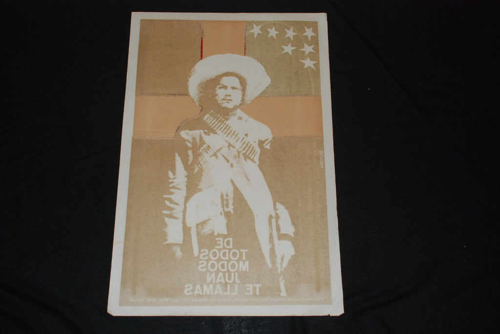 1976 Origin.Cuban Movie Poster.Plakat.Affiche.affisch"Juan The Mexican"Charro.