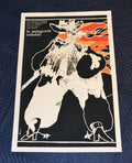 1976 Original Cuban Silkscreen Movie Poster.La Patagonia Rebelde.Argentina art.