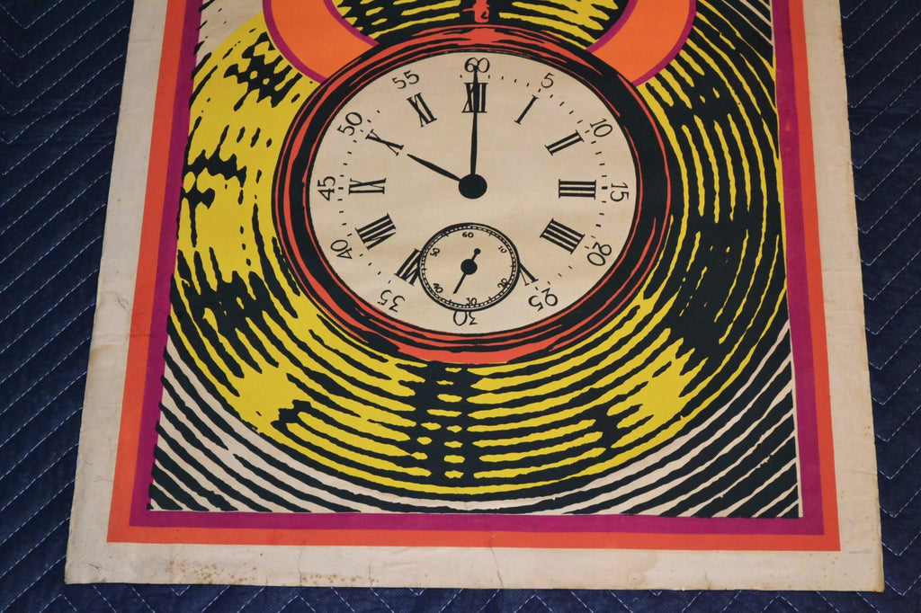 1974 Original Cuban Silkscreen Movie Poster.Jealously and medicine.Doctor watch.