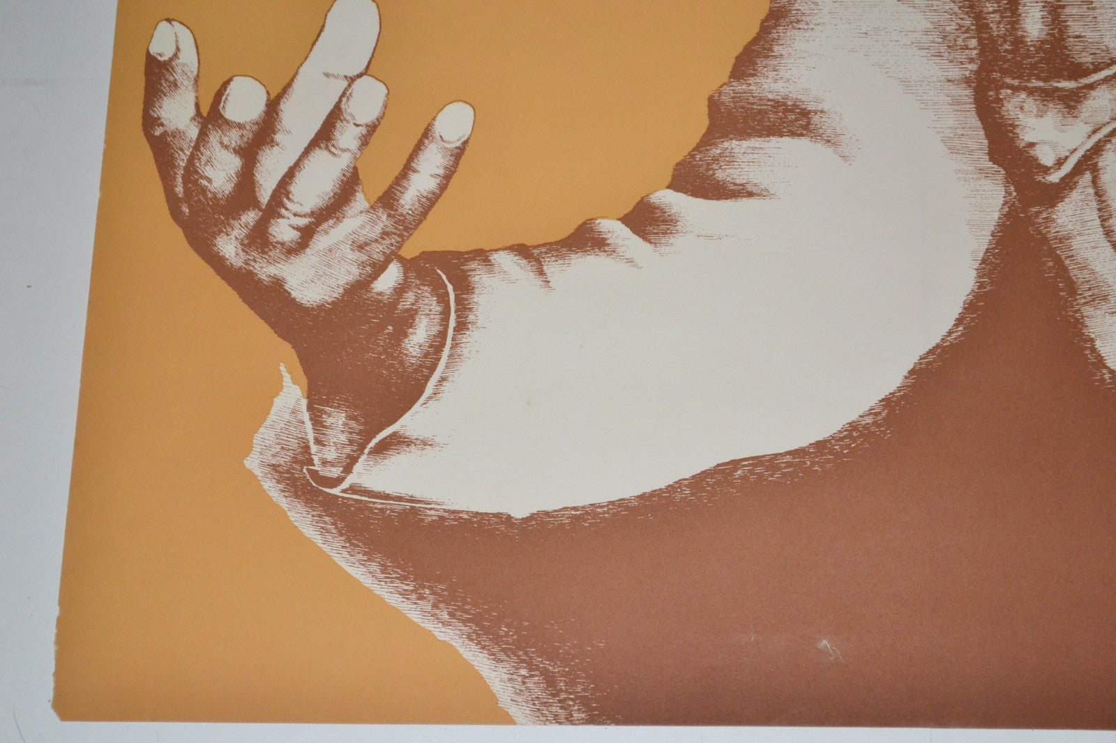 1978 Cuban Original Political Poster.MOZAMBIQUE.African.OSPAAAL art.