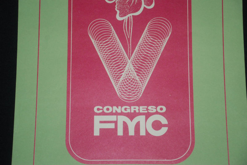 1990 Original Cuban Poster"Cuban Women Federation.FMC"Plakat.Affiche.Affisch