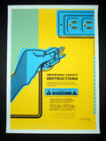 Original Cuban Movie Poster"RESISTENCE.Proyecto Y"Powerful Message.Very few made