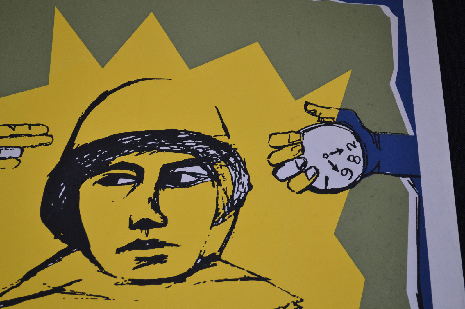 Original Movie Poster"Iluminados por el fuego"Argentina.Tristan Bauer art film.