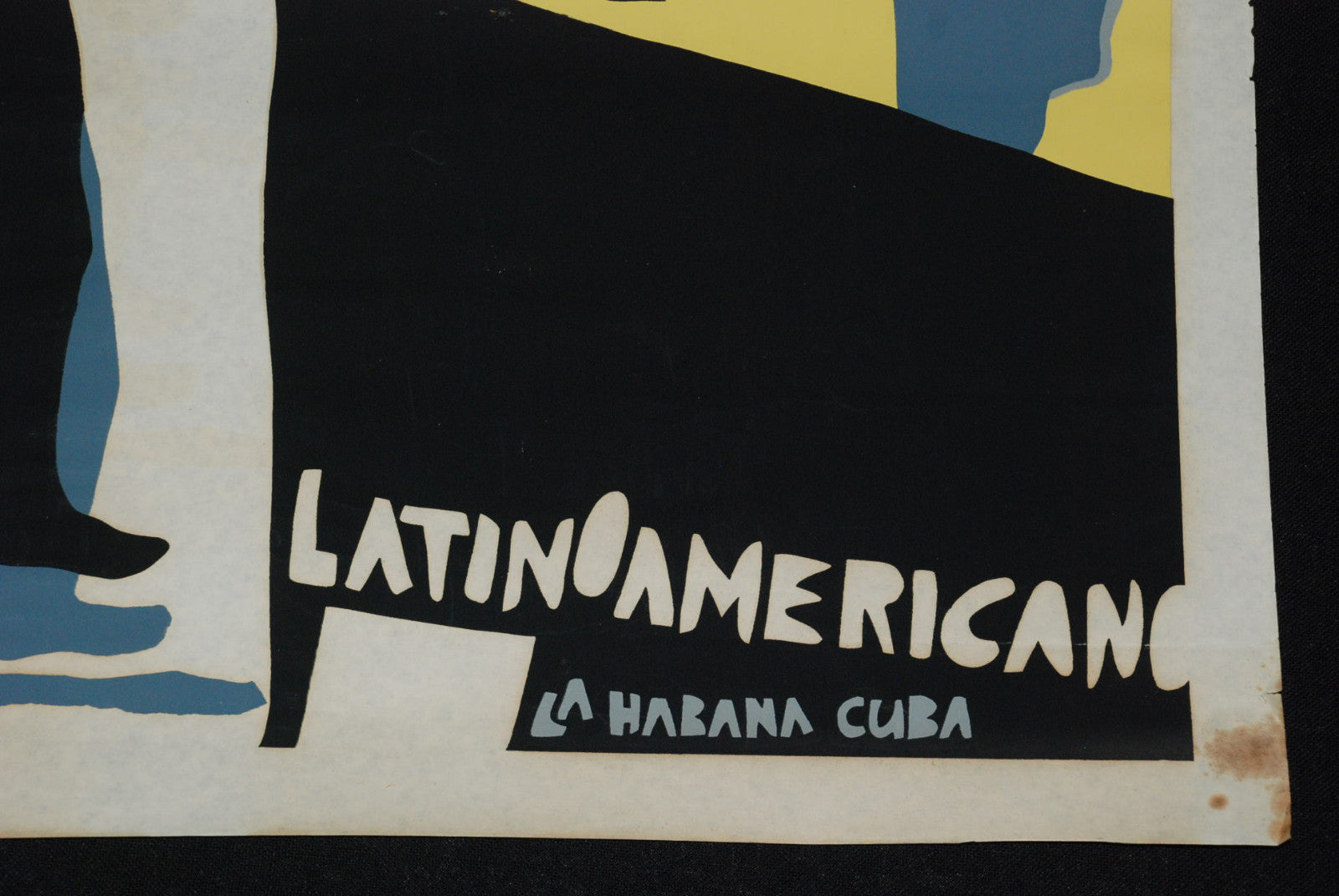 1979 Original Cuban Movie Poster.Plakat.Affiche.affisch"1st Cinema Festival"rare