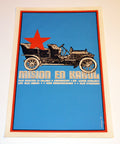 1974 Original Cuban Silkscreen Movie Poster.Mission in Kabul.Soviet Russian art