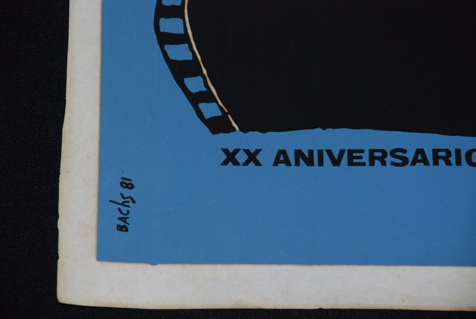 1981 Original Cuban Movie Poster"Comedy Week"art film.Laughing Comedy.Red Lips