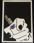 1975 Cuban ORIGINAL Movie Poster.Plakat.Affiche.affisch"Days of Treason"Czech