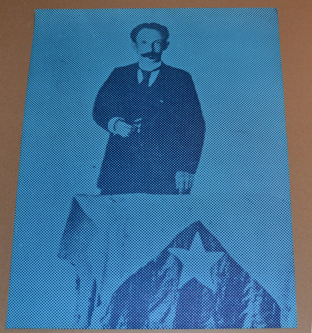 1978 Cuban Original school Poster.Jose Marti speaking.Cuba history class art