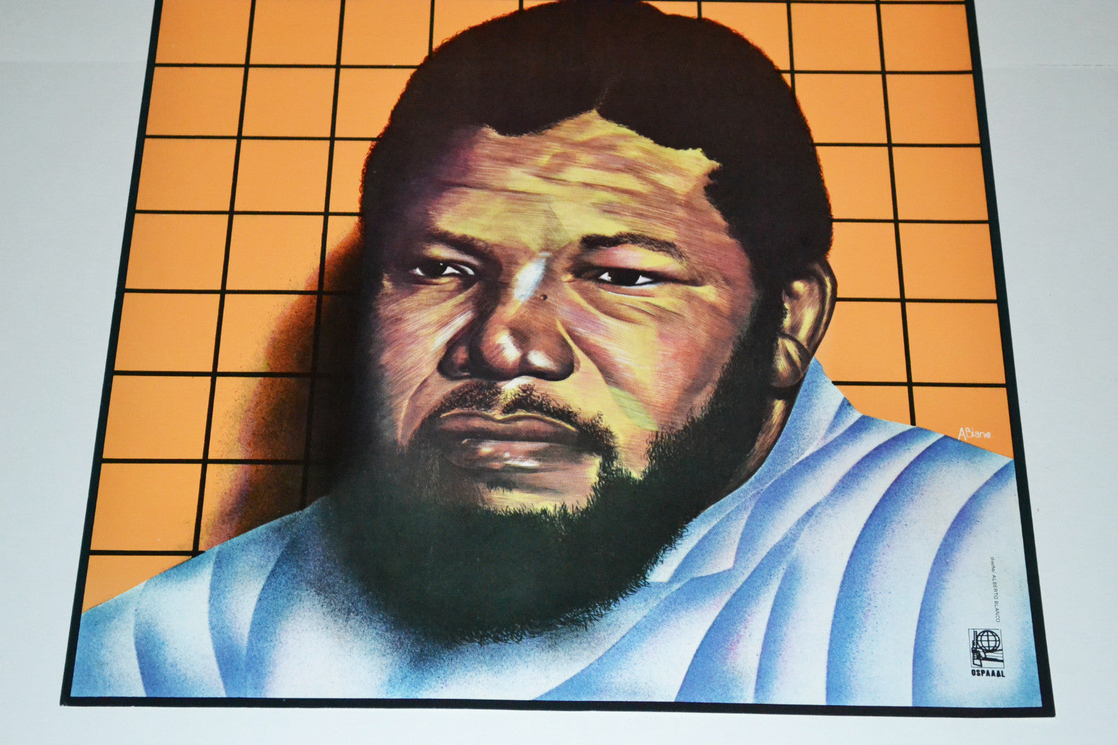 1972 Original Cuba Political Poster.South Africa.Africa.Anti-Apartheid.Mandela