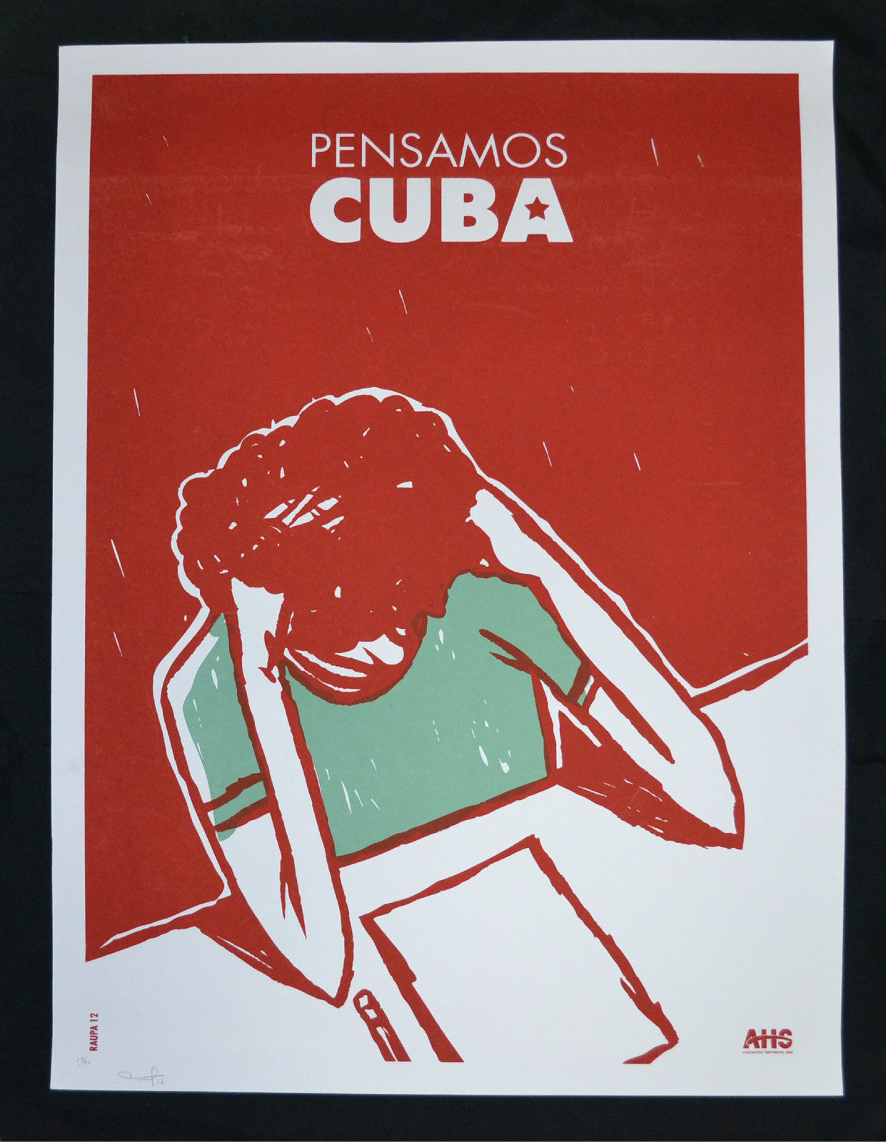 10 Original Cuban Posters"PENSANDO CUBA PORTFOLIO"Only 40 made.SIGNED!Very rare!