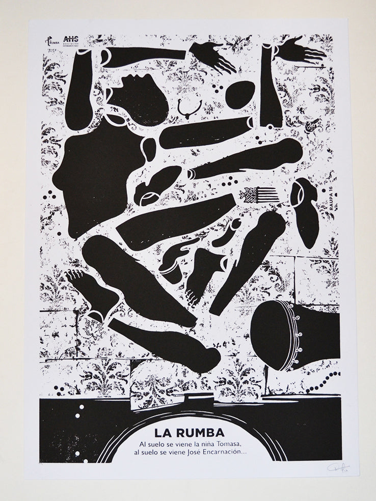 Ten Cuban Serigraphs Posters.Dancers Art PORTFOLIO"La Rumba"Only 50 made.SIGNED!