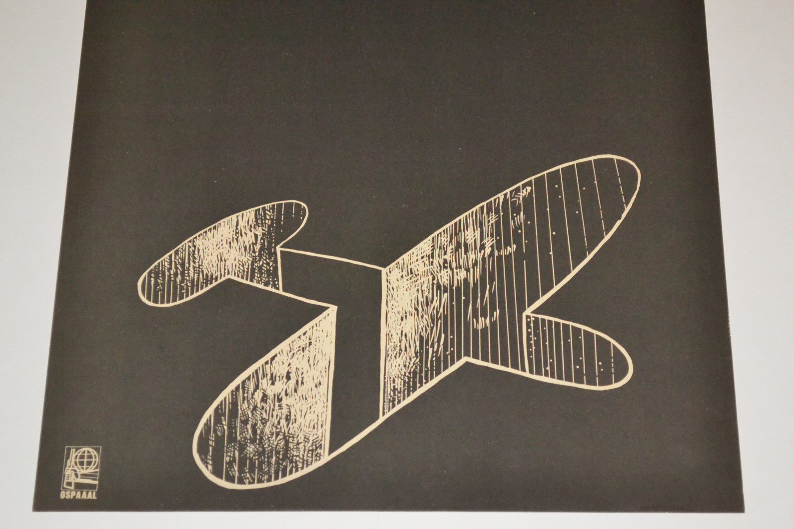 1972 Original Cuban Poster.Cold War art Collection.Vietnam 4000 Planes Down