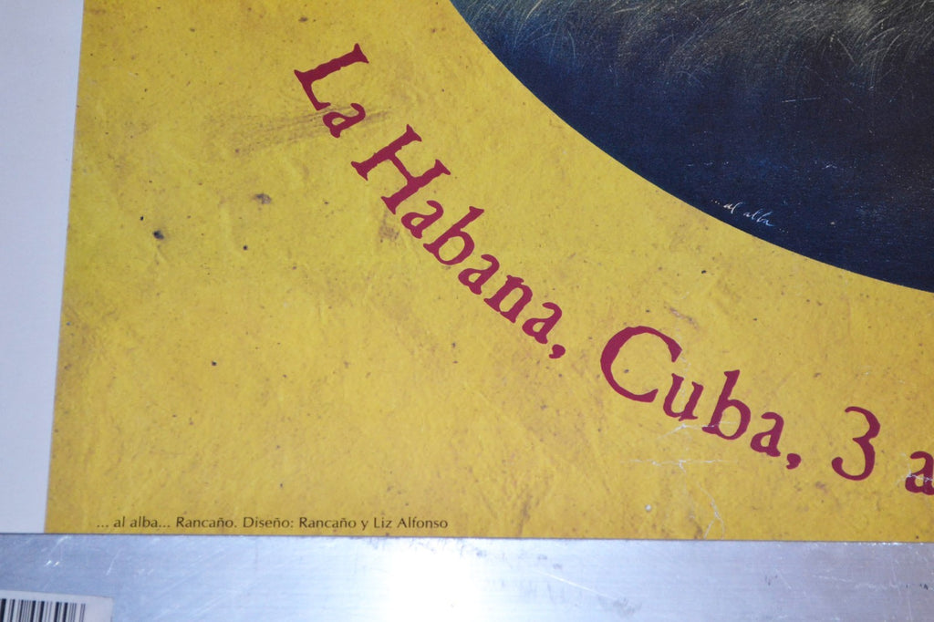 Original Cuban movie Poster.23th Festival of Cinema.Rancano art.Film Fantasy!