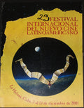 2001 Original Cuban Poster"Cinema Festival"Rancaño Art.Very rare vintage
