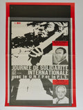 1967 Original Cuba Political Poster.Cold War Graphic art.Africa Colonial.Rare!!!