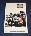 1973 Original Cuban Silkscreen Movie Poster.Stone over stone.Piedra.Cross.Flower