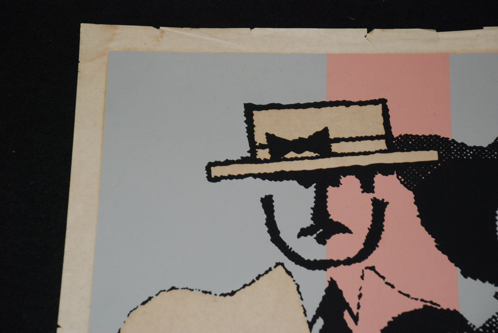 1988 Cuban Original Theater Poster"Pimp Alberto Yarini"Couple Dancing Salsa.Rare