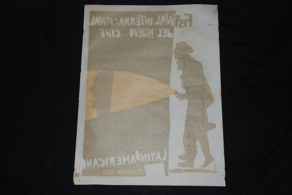 1979 Original Cuban Movie Poster.Plakat.Affiche.affisch"1st Cinema Festival"rare
