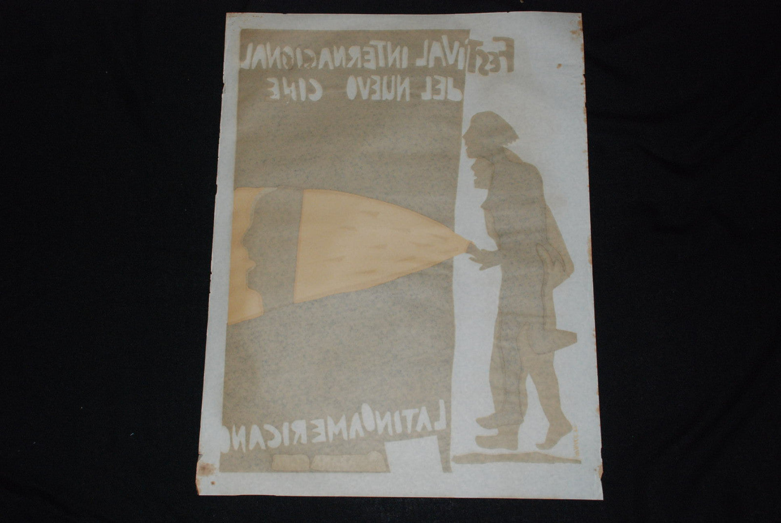 1979 Original Cuban Movie Poster.Plakat.Affiche.affisch"1st Cinema Festival"rare