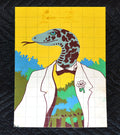 1987 Original Movie Poster MOCKUP Painting"God's friend"film.Snake.Socio de Dios