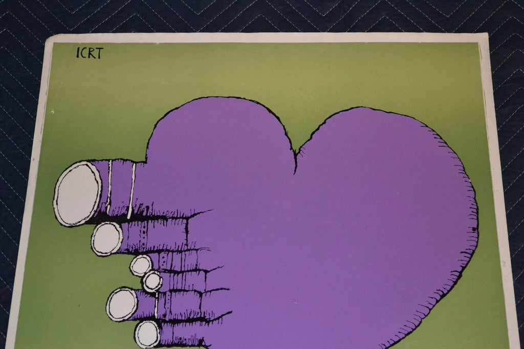 1989 Cuban movie Poster"Estela Bravo Homage"Purple Heart art.Super Rare! offset.