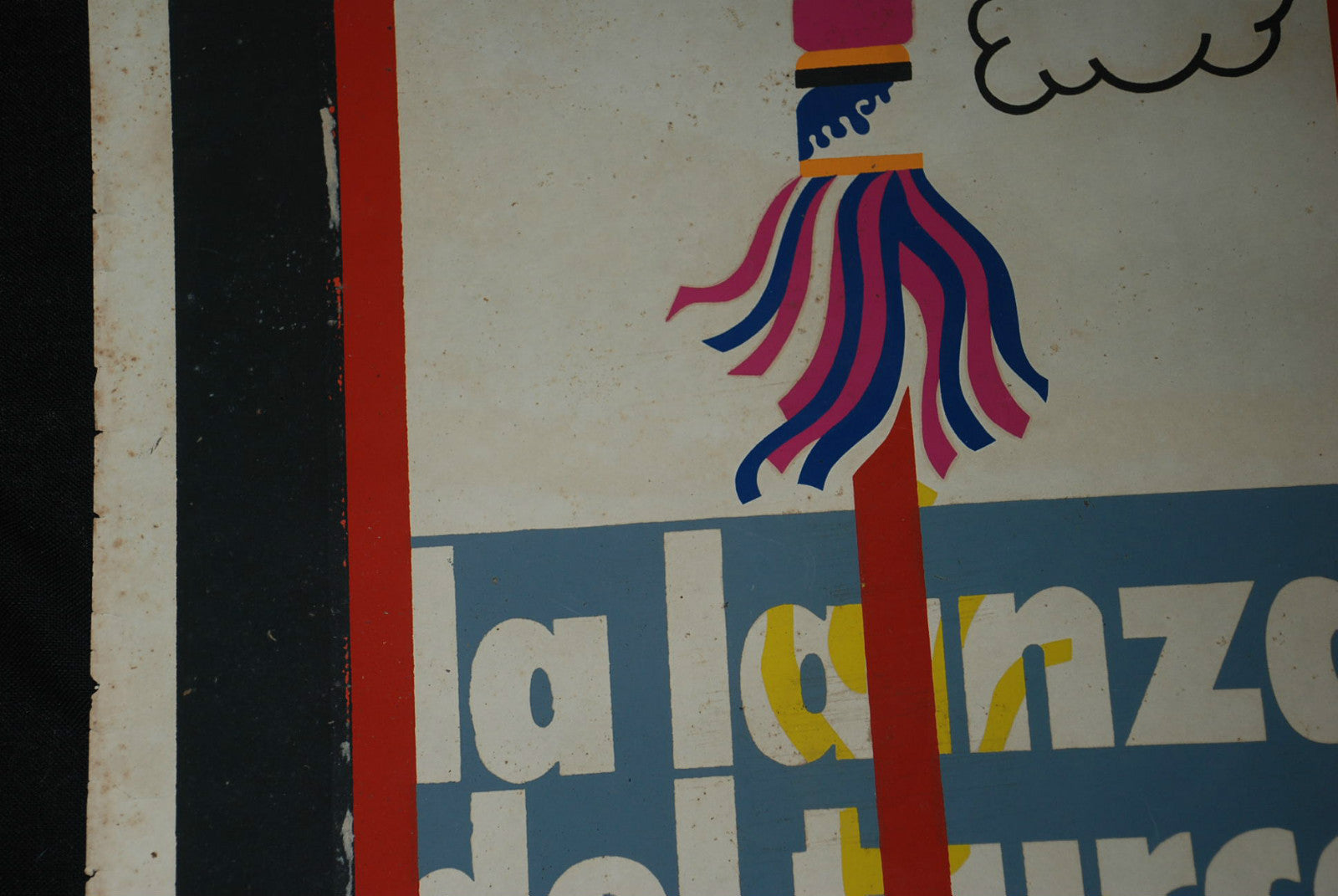 1975 Original Cuban Movie Poster"The SPEAR of the TURK"Lanza del turco.Film art.