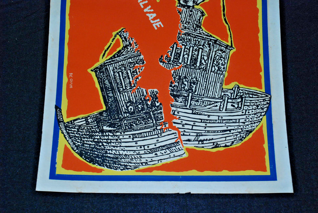 1974 Cuban ORIGINAL Movie Poster"Man in the Wilderness"American cinema.Sarafian