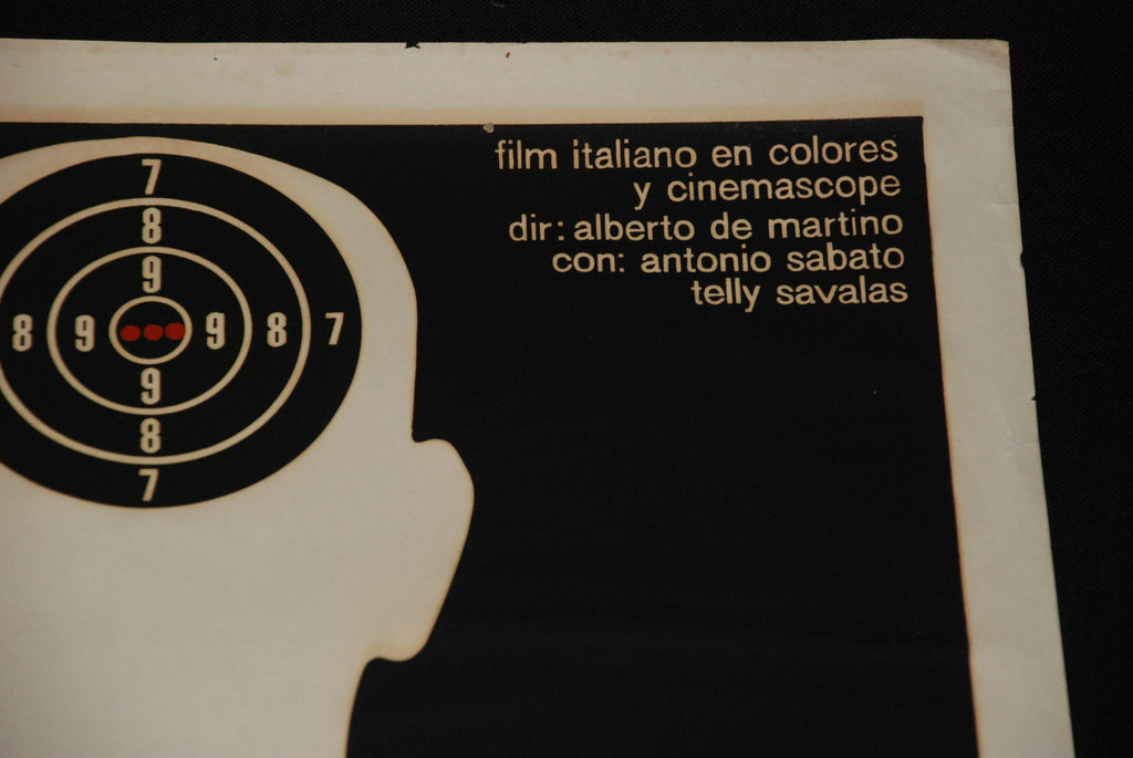 1973 Original Movie Poster"MAFIA Boss"Savalas.Italia Alberto de Martino art film