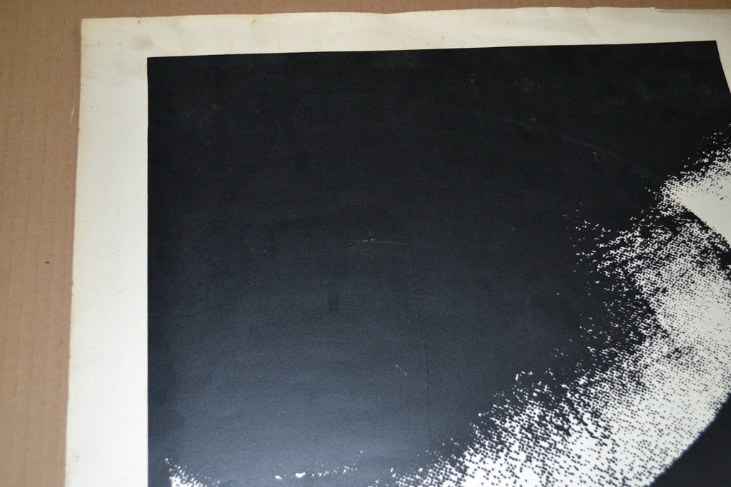 Cuban Serigraph Movie Poster.Azcuy Exhibition Embossed seal.Messenger.Letterman