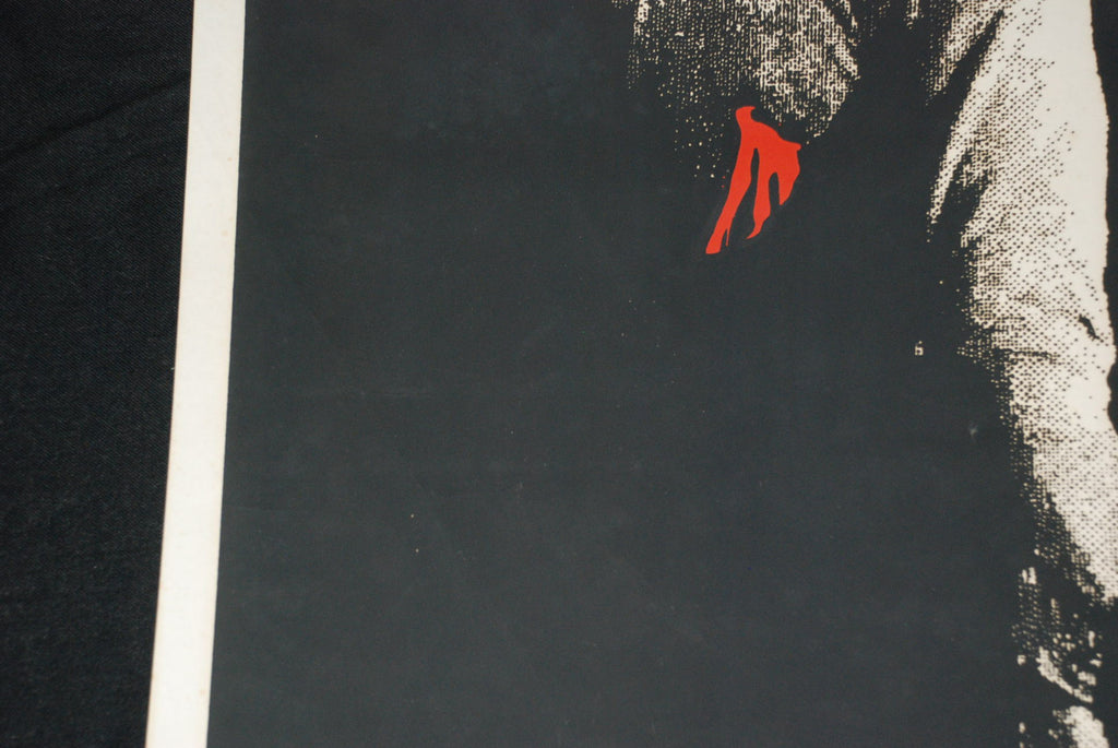 1976 Original Cuban Silkscreen Movie Poster"Corresponsal Rural"art.Bright red