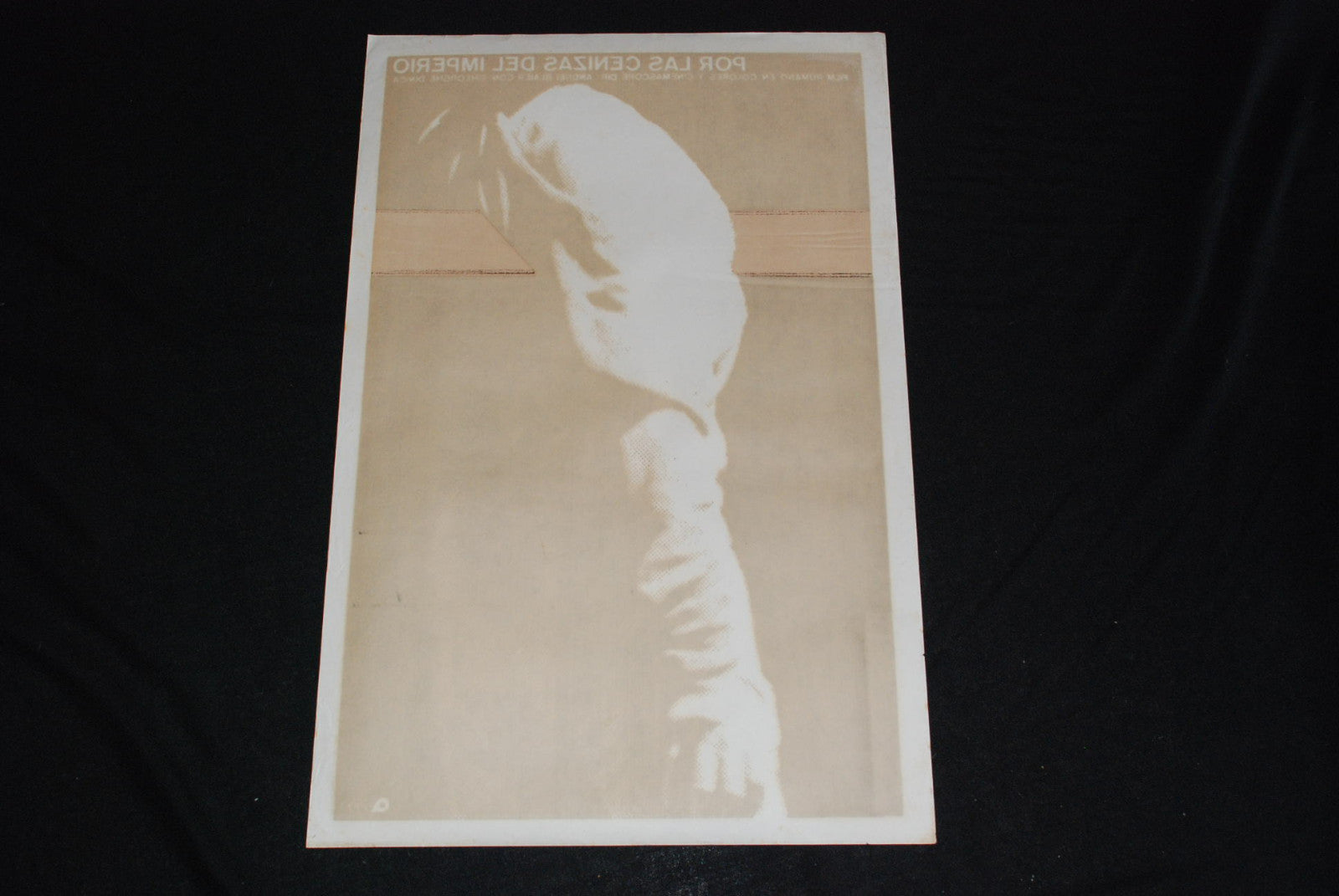 1977 Cuban Original Movie Poster"Red Empire"Romanian.Andrei Blaier art film