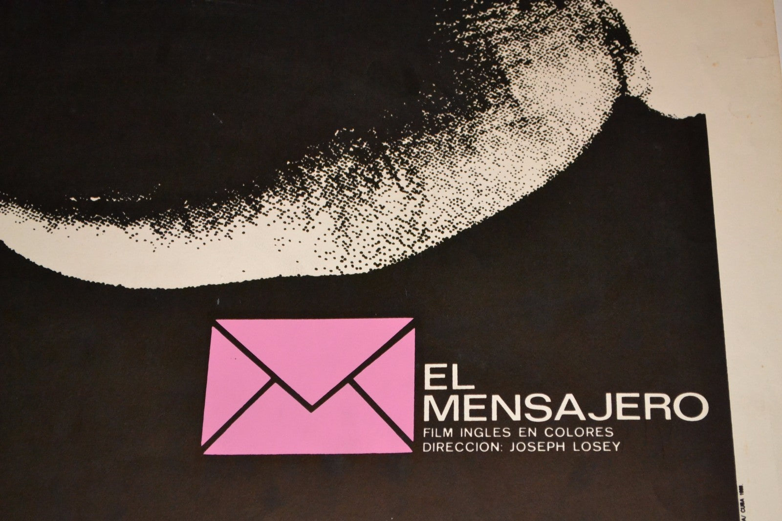 1988 Original Cuban Silkscreen Movie Poster"The Damned"British Joseph Losey art