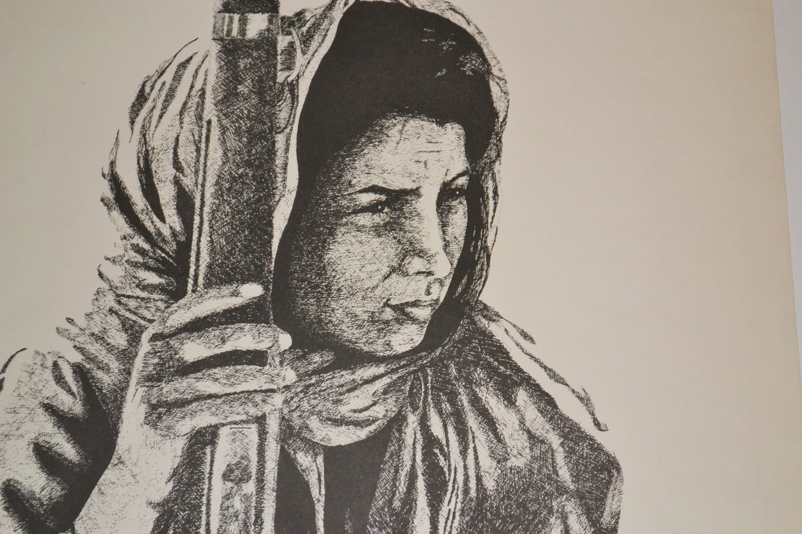 1975 Cuban Original Political Poster.Authentic OSPAAAL.SAHARA.Muslim Arab.Africa