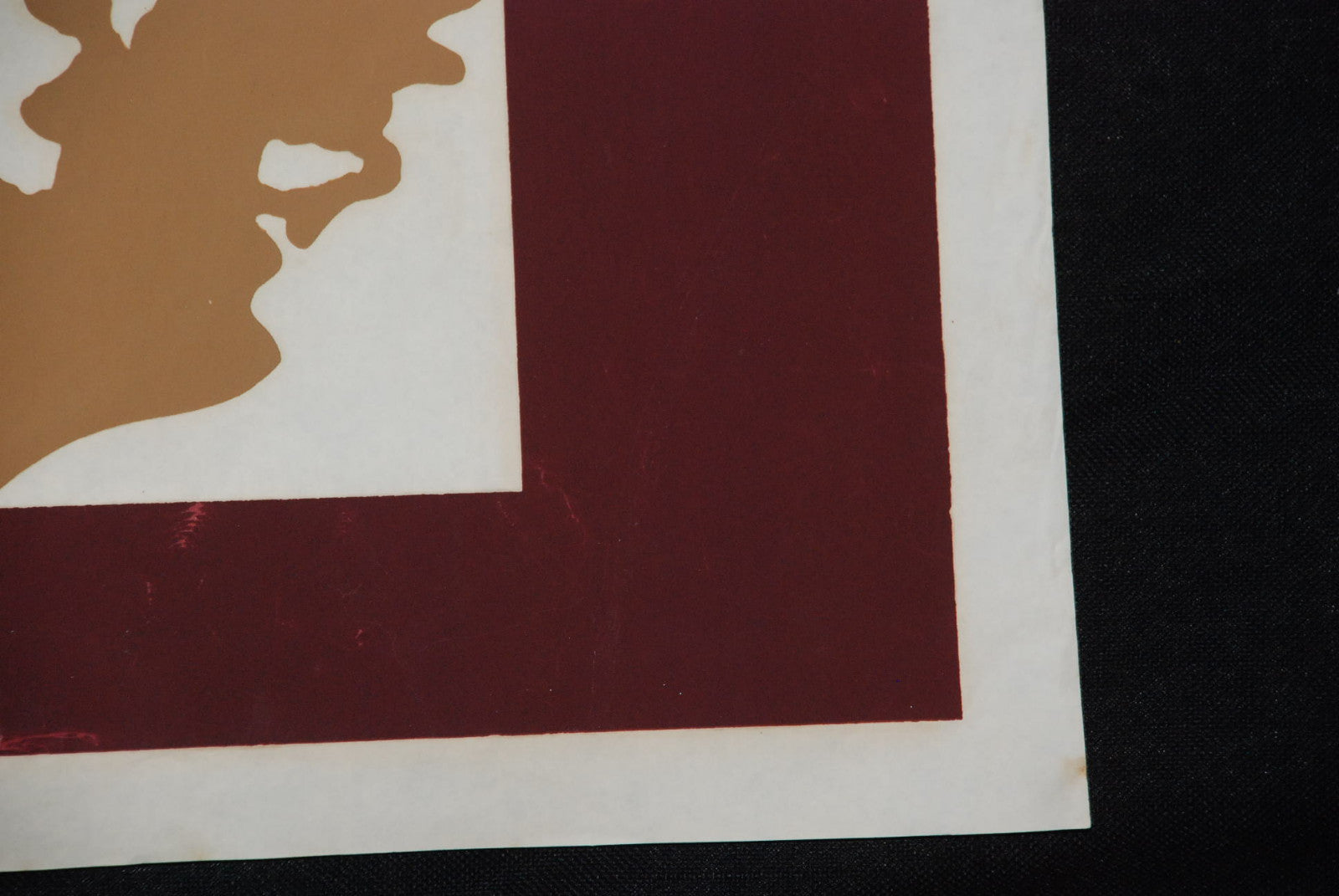 1978 Original Cuban Silkscreen Movie Poster.Tierra cielo"Heaven/Earth"Angel art