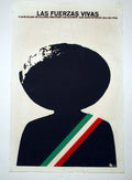 1973 Original Cuban Movie Poster"Strong Forces"Mexican film art by Luis Alcoriza