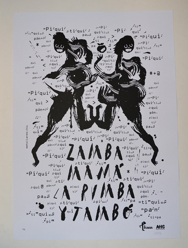 Ten Cuban Serigraphs Posters.Dancers Art PORTFOLIO"La Rumba"Only 50 made.SIGNED!
