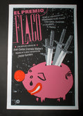 Original Cuban Movie Poster"EL PREMIO FLACO.Skinny Prize"Recent Film.Piggy bank.