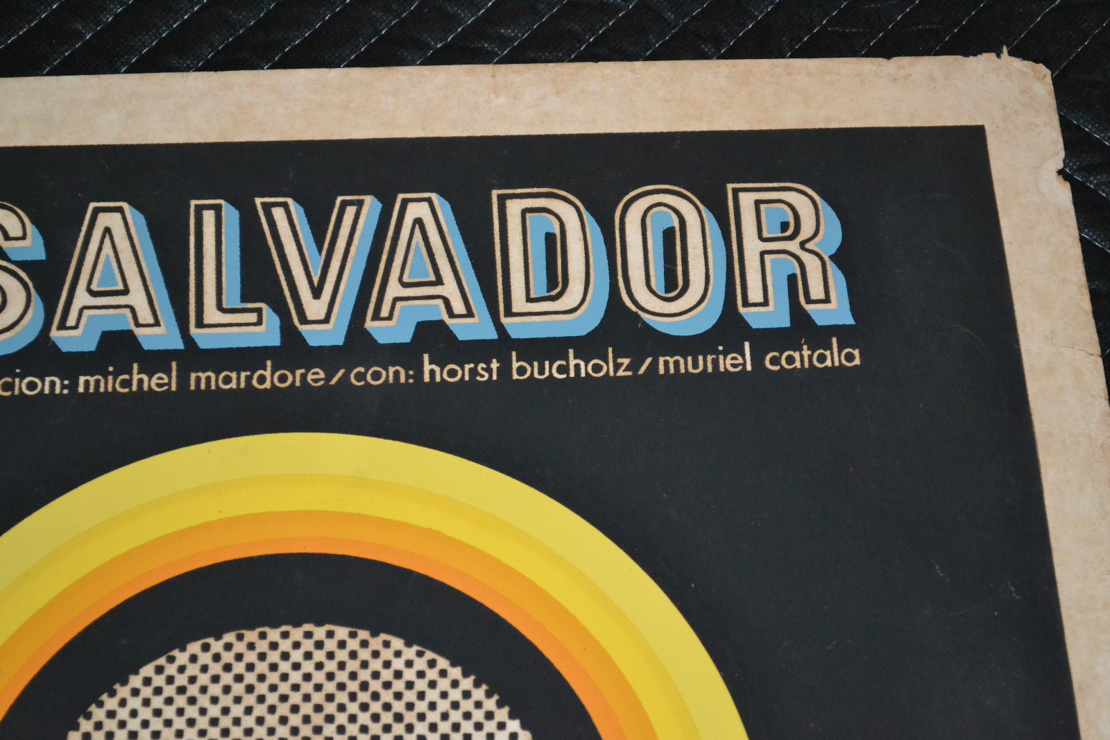 1973 Original Cuban Movie Poster.Plakat.Affiche.affisch"Salvador"French film.