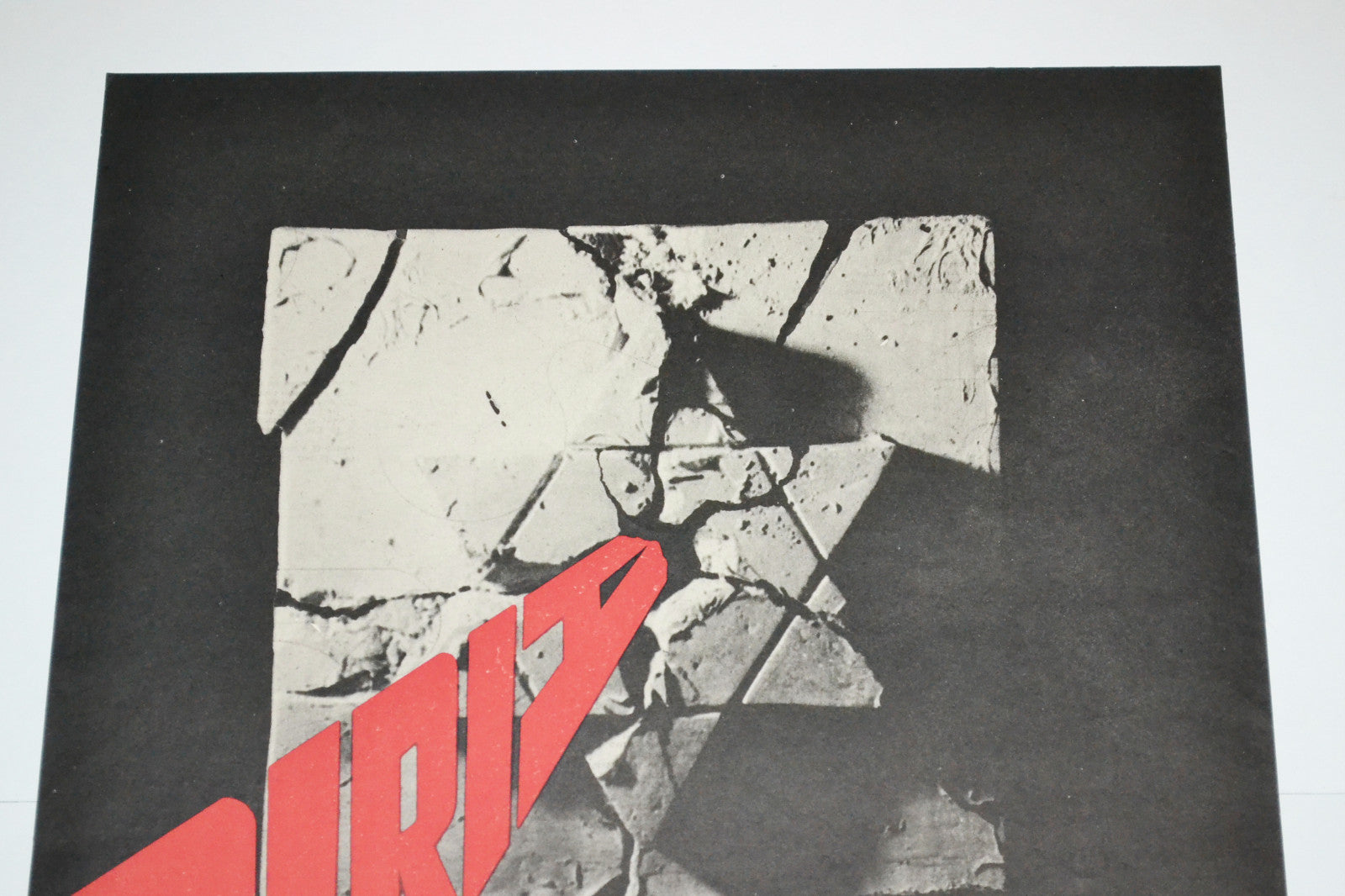 1969 Original Cuba Political Poster.Cold War Graphic art.Israel Syria conflict