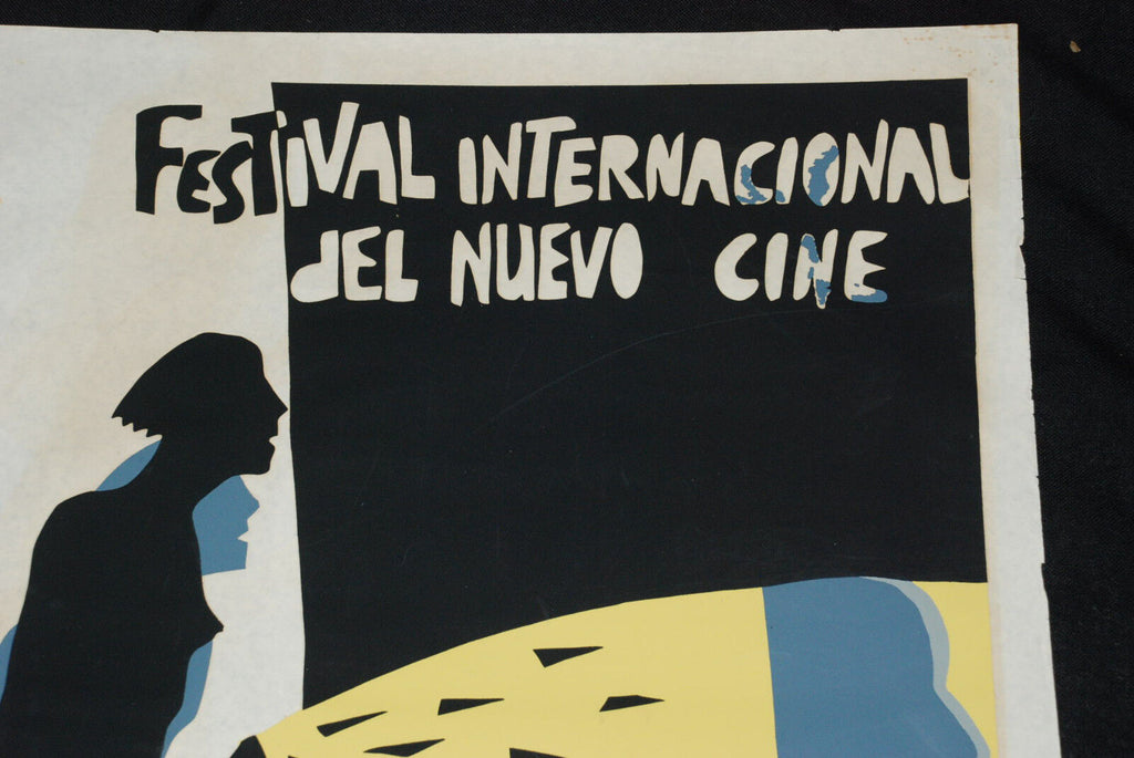 1979 Original Cuban Movie Poster.Plakat.Affiche.affisch"1st Cinema Festival"rare