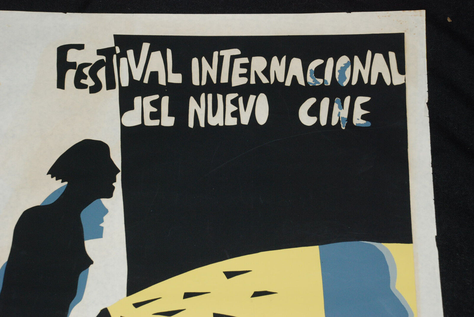 1979 Original Cuban Movie Poster.Plakat.Affiche.affisch"1st Cinema Festival"rare