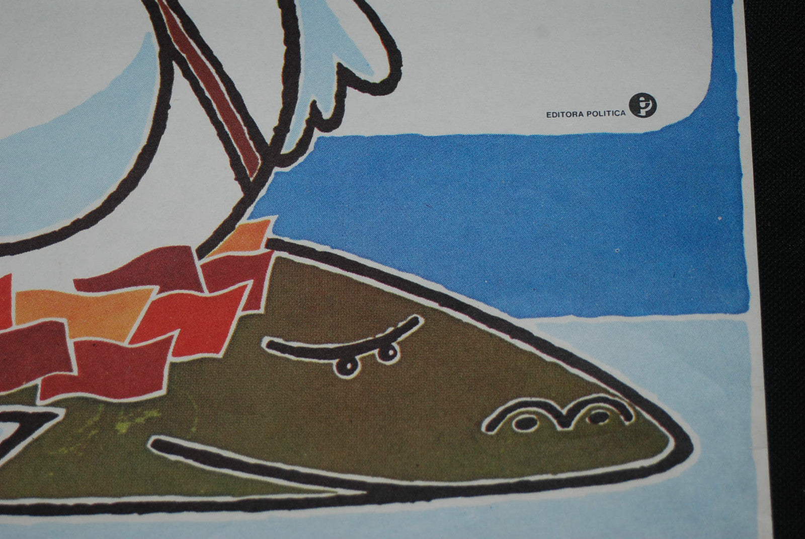 1977 Cuban Original Poster.Internationalism and Youth.Rare Cuba art.Offset